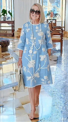 New Arrivals🔥Women's Fresh Floral Print Dress